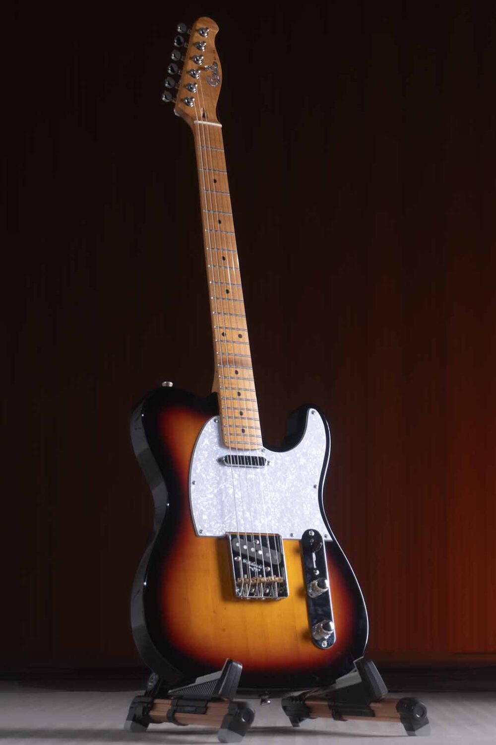 GTL 05 1 <h1 class="lead">Unique Twang Sound at an Affordable Price</h1> <p class="lead">The Gusta Tele is the perfect guitar for those who love the vintage twang sound that is characteristic of the Tele design. Featuring a Canadian Roasted Maple neck, both the neck and fingerboard are made from the same premium wood. Gusta has upgraded the materials used in every part of the guitar, from the bone nut to the D’Addario EXL110 strings, and the Wilkinson WTB bridge. It also comes equipped with Gusta Tele Vintage Single Coil pickups, delivering that iconic vintage tone. For anyone looking for an affordable Tele with precise craftsmanship and exceptional quality, this guitar is definitely a must-have.</p>