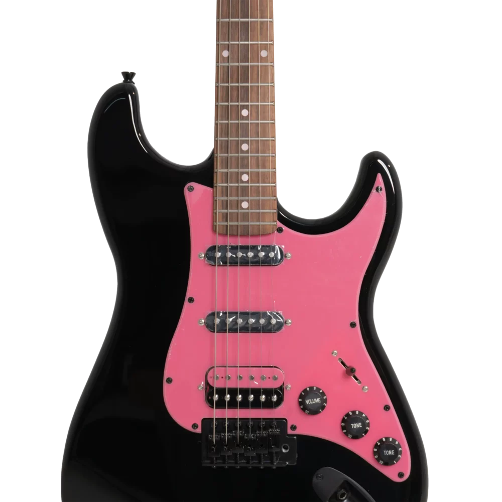 Gusta GST 01 LTD2024 BK body <p class="lead" data-sourcepos="3:1-3:200">Limited Edition electric guitar that stands out from the crowd with its cutting-edge design, vibrant colors, and powerful sound, delivering an exceptional playing experience.</p>