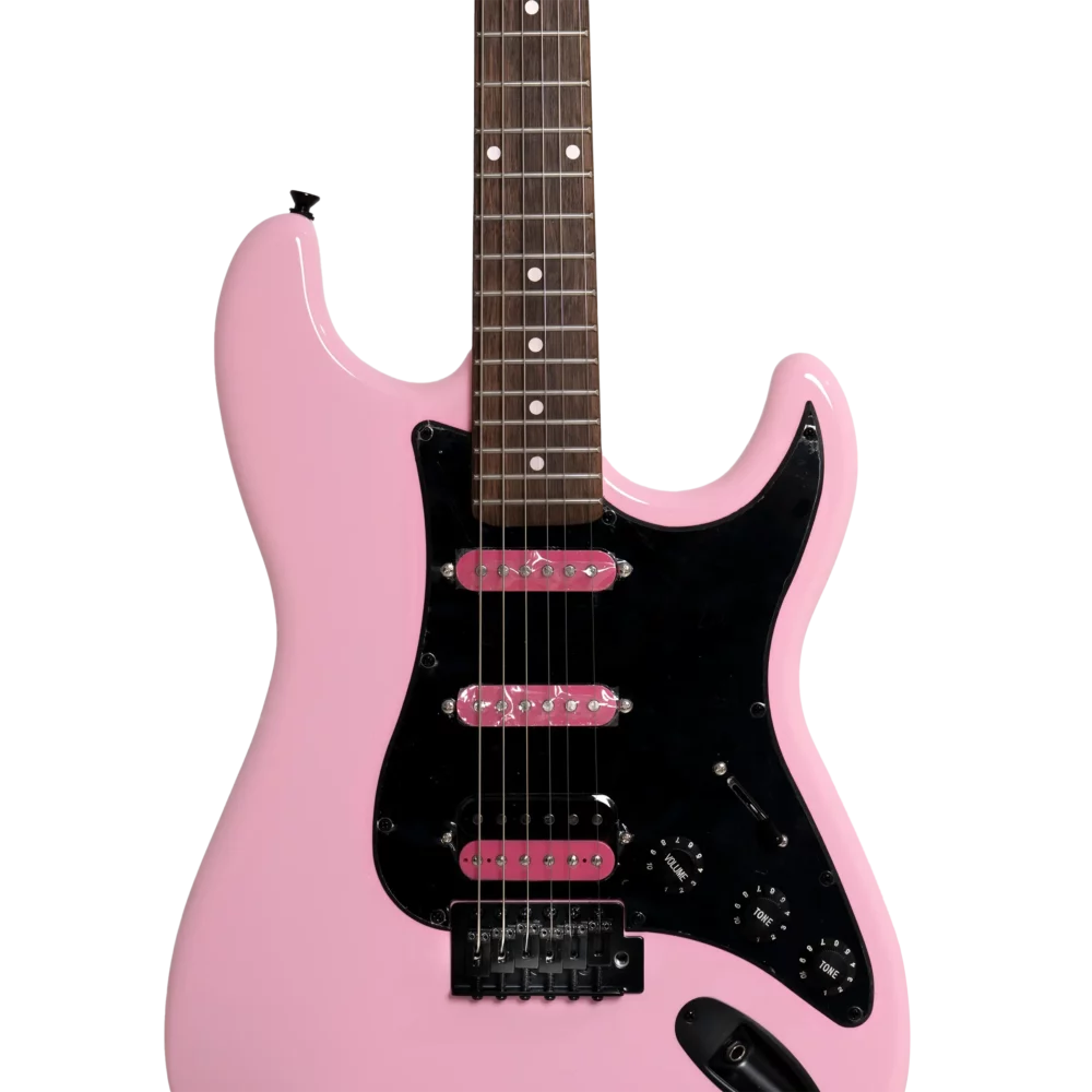 Gusta GST 01 LTD2024 PK body <p class="lead" data-sourcepos="3:1-3:200">Limited Edition electric guitar that stands out from the crowd with its cutting-edge design, vibrant colors, and powerful sound, delivering an exceptional playing experience.</p>