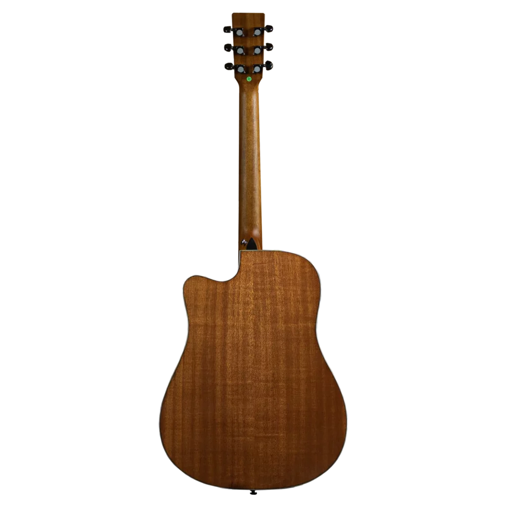 Gusta Brookie 2DE back BK The Gusta Brookie 2DE is equipped with premium electronics that deliver rich, clear tones, making it ideal for various musical genres from rock to blues and beyond. Whether you're strumming chords or shredding solos, this guitar promises reliability and exceptional sound, empowering you to unleash your musical potential.