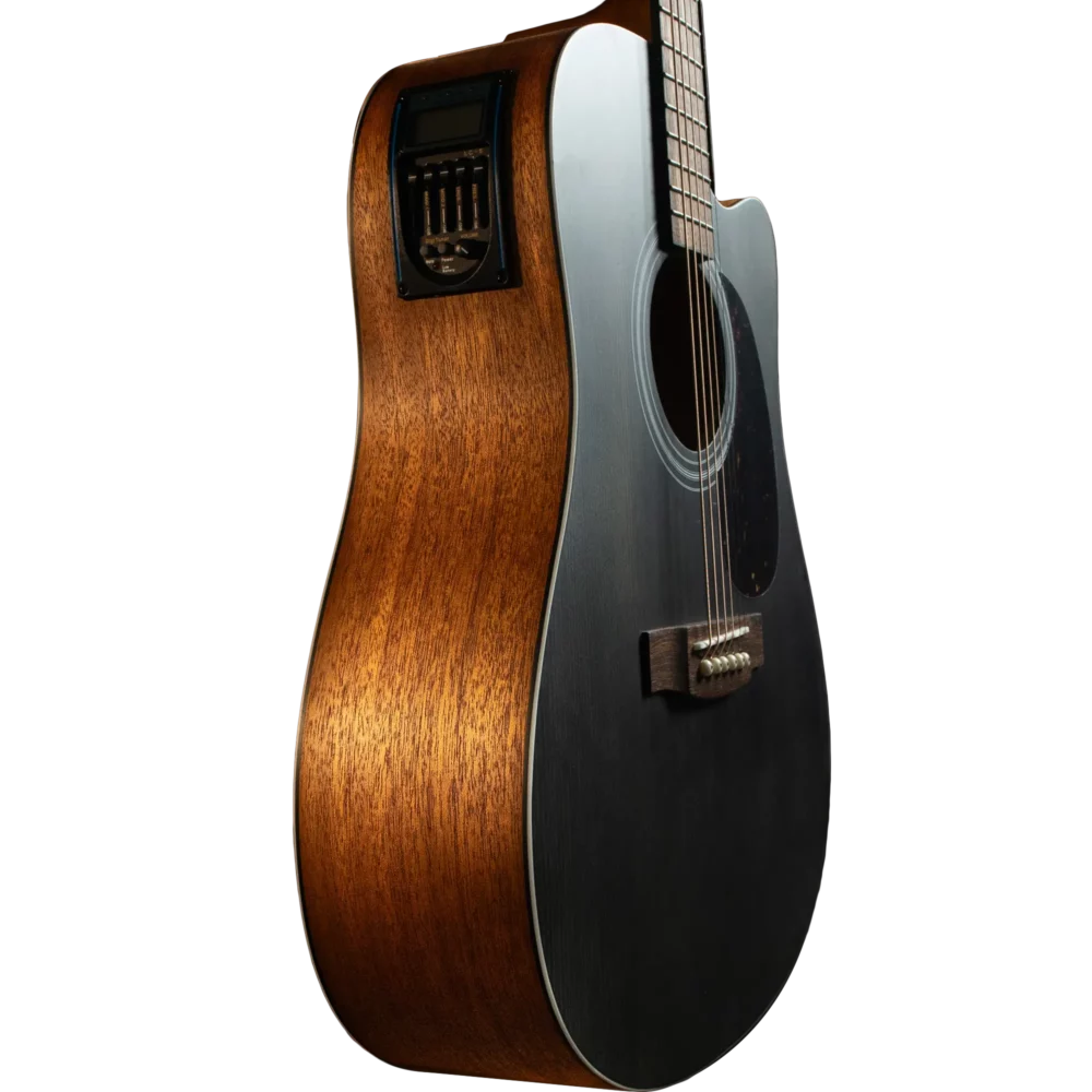 Gusta Brookie 2DE side BK The Gusta Brookie 2DE is equipped with premium electronics that deliver rich, clear tones, making it ideal for various musical genres from rock to blues and beyond. Whether you're strumming chords or shredding solos, this guitar promises reliability and exceptional sound, empowering you to unleash your musical potential.
