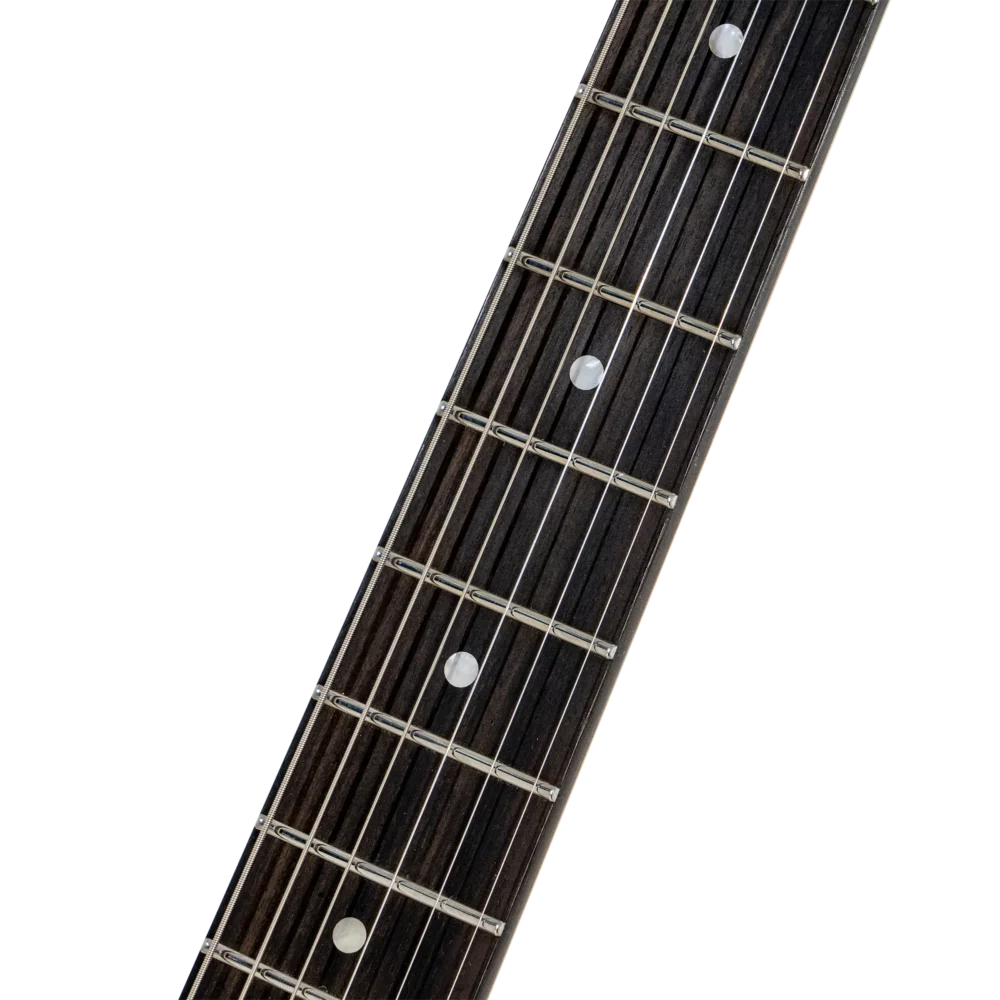 GST White Edition 0004 <p style="text-align: left;">The Gusta GST White Edition is a stylish and versatile electric guitar designed to offer players a premium playing experience. Featuring a stunning Arctic White finish and premium gold hardware, this guitar is a true showstopper, both in looks and performance.</p>