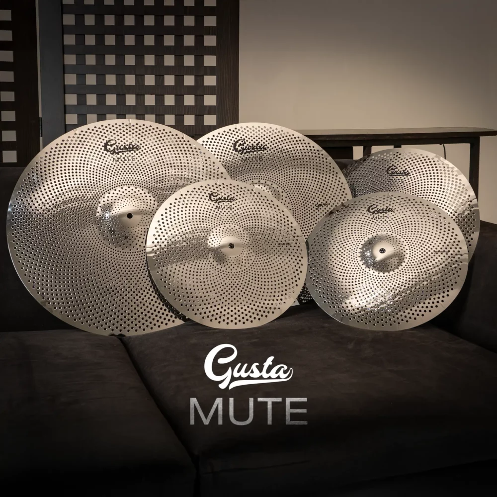Gusta mute cymbals set